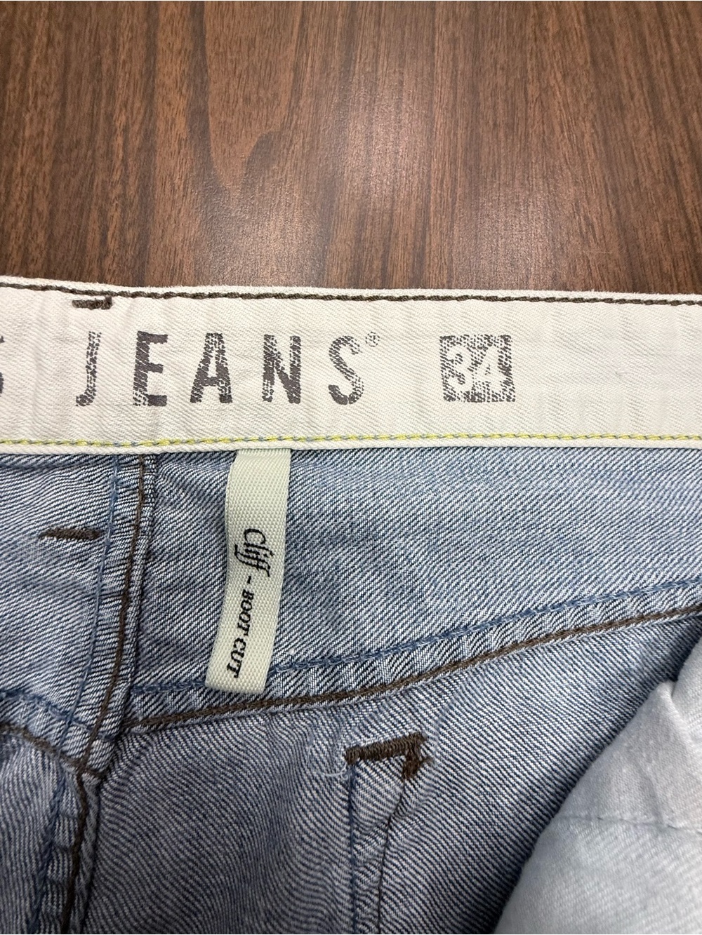 Guess “Cliff” Light Wash Bootcut Men’s Jeans Size 34 Y2K - Picture 2 of 16
